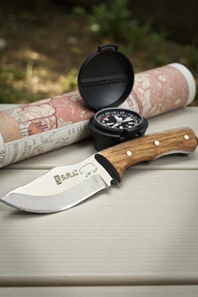 SürLaz Av Bıçağı Özel El Yapmı Desenli İsme Özel