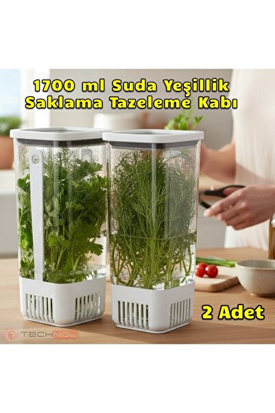 Technow Vp-007 Aquatic Greenery Storage Container 1.7 Liters