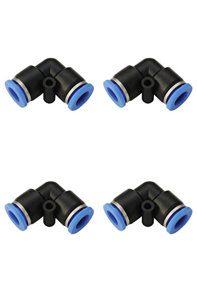 Altınyapı Hobi Market وصلة أنابيب مستقيمة ومتداخلة 6*6*6 مم (رباعية)