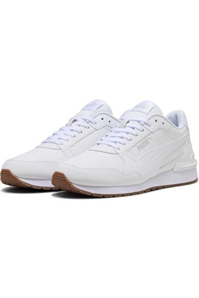 Puma St Runner V4 L White Unisex Sneaker Sports Shoes