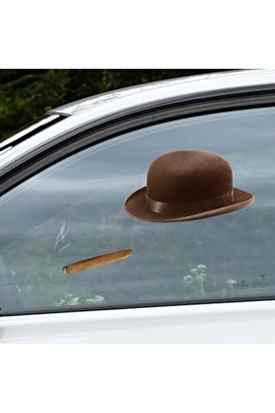 PEUTIER Autocolant amuzant pentru mașină, vinil, rezistent la apă, decorațiun...