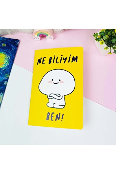 HEDİYEVİM I Know What I'm Tailor Stitched Notebook