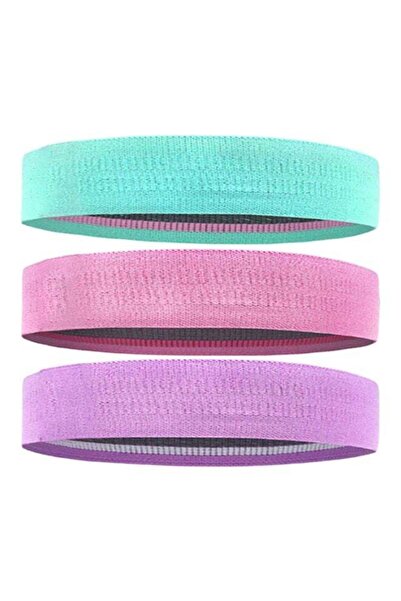 Generic 3-Piece Resistance Band Set 26x5x16cm