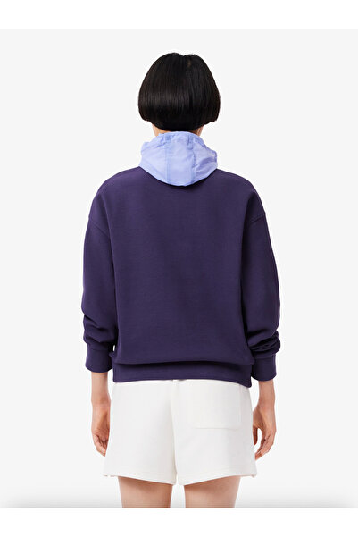 Lacoste High Neck Zipped Piqué Sweatshirt