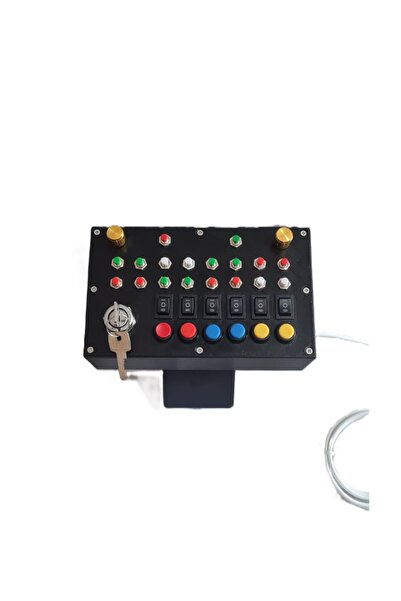 KAPLAN 3D BASKI Buton box simülasyon oyunları için kontak anahtarlı