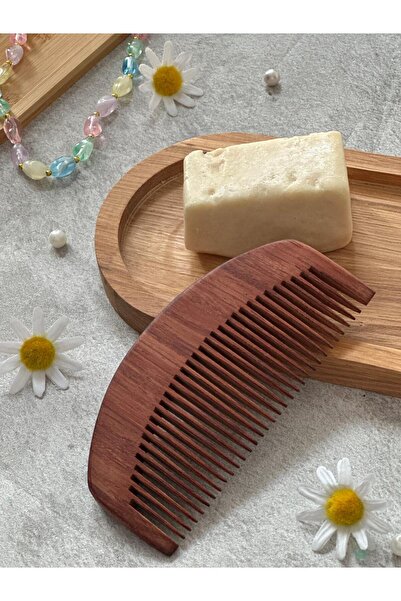 İlya Woodart Wooden Comb, Natural Comb, Rosewood Comb, Hair, Comb