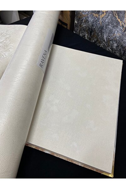 KOÇ YAPI DEKOR Tutkal hediye 16 m2 inci beyaz kabartmalı silinebilir duvar ka...