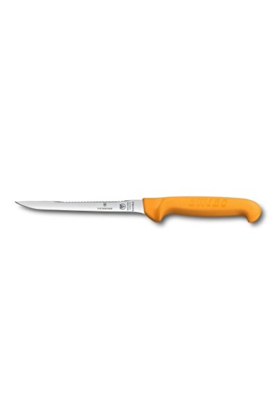 Victorinox Swibo Fish Filleting Knife 5.8448.16, Blade 16 cm, Orange