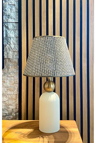 Decodelight Yimpi Dokulu Krem Boyalı Eskitme Toplu Metal Ayak Pileli veya Haz...