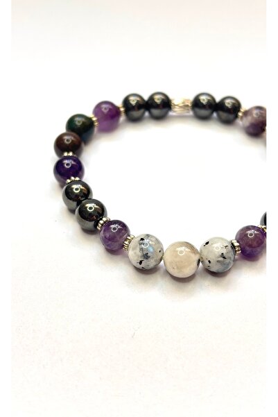 kuartz Pisces Natural Stone Bracelet. Certified Original Natural Stone