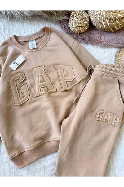 NOBLEKIDS Children's Tracksuit Set – Embroidery Detail, 3 Thread Count Without Shardon, 100% Cotton