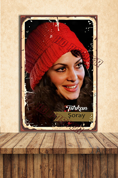 HD POSTER Yeşilçam Türkan Şoray Temalı 20 x 30 CM MDF Duvar Tablosu