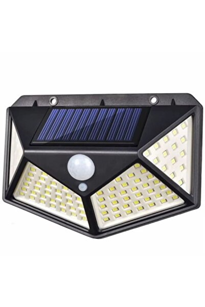 Solar Light with Motion & Dusk Sensor, 3 Modes, 100 LEDs for Outdoor Lighting