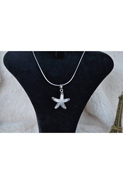 Stainlesss stellss قلادة فولاذية بتصميم نجم البحر