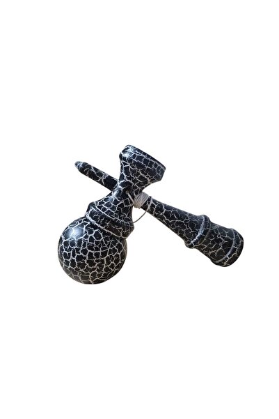 ADDA Jucărie de dexteritate din lemn, Kendama Negru