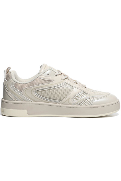 Calvin Klein BASKET CUPSOLE LOW MIXML MTL Women's Sports Shoes