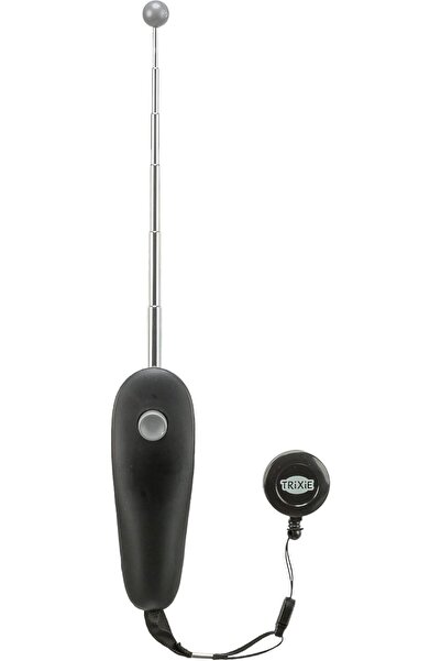 Trixie عصا تدريب بزر ضغط للحيوانات الأليفة، قابلة للسحب من 14 إلى 65 سم، ألوا...