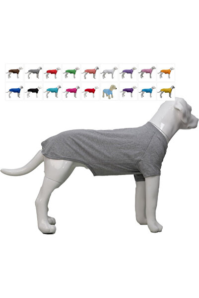 OEM Lovelonglong παλτό για σκύλους, μέγεθος XS, βασικό, βαμβακερό, γκρι
