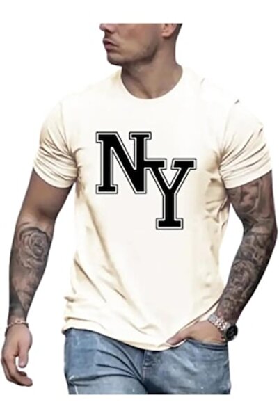 OEM Men's T-Shirt - URBAN BOYS Collection, personalized NY, white
