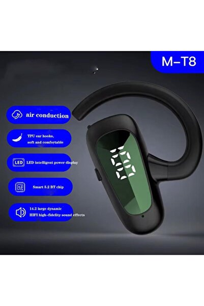traveler Bluetooth 5.2 Handsfree Headset for Smartphone, Black