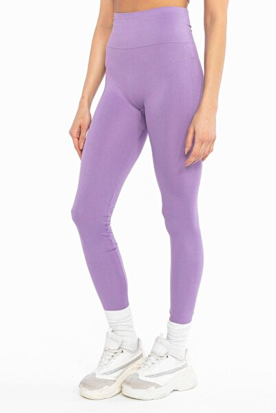 embody Colanți lungi de fitness pentru femei cu dungi, talie înaltă, efect mo...