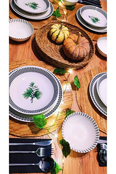 EVCACIYE 18 parça 6 kişilik yemek takımı