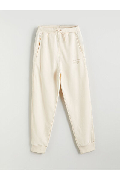 LC Waikiki Pantaloni de sport Jogger pentru băieți cu talie elastică