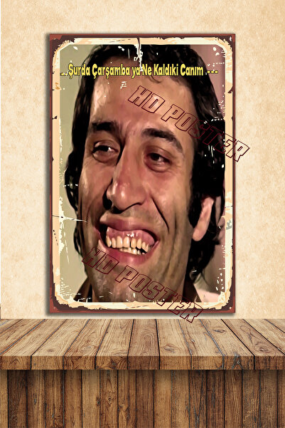 HD POSTER Yeşilçam Kemal Sunal Replikler Temalı 20 x 30 CM MDF Duvar Tablosu