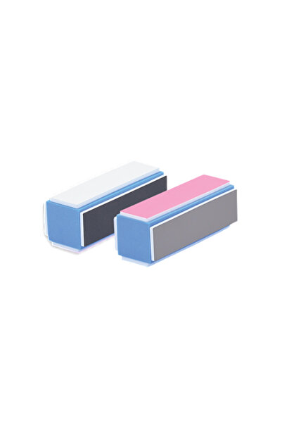 TRENDY Original Korean light square nail file and buffing pad - QB-300