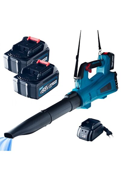 HOZRO Universal Air Blower, up to 46.5 m/s, 88V, 13 m3/min, 2 Batteries, Charging Station