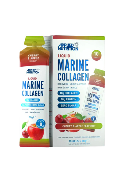 applied nutrition Liquid Marine Collagen, Cherry & Apple, Supports Bones & Joints