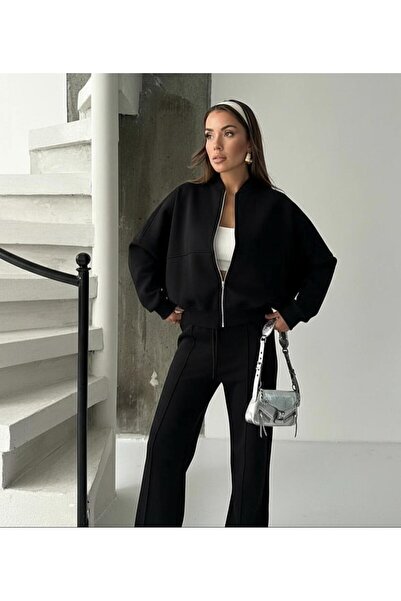 MODA مجموعة زر قصة فضفاضة باونس الثنائية