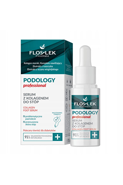 Floslek مصل القدمين بالكولاجين الاحترافي من بودولوجي، 30 مل