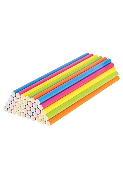 SUPPLIER 200 Paper Straws | 6mm x 21cm Standard Size | Eco-Friendly Disposable Drinking Straws for Juice, Coc