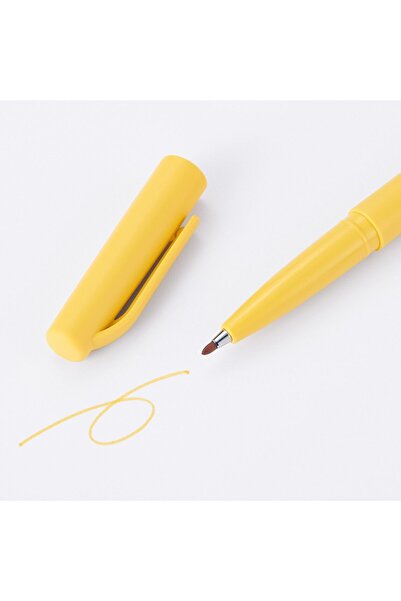 Muji Water-based Felt-Tip Pen, Mustard Yellow