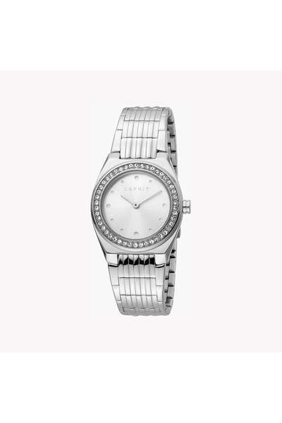 Esprit Women's Silver Stainless Steel Watch, Silver Dial | Es1l174m0015
