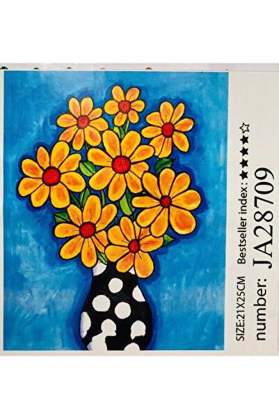 DUCK HOBY 21X25 Beaded Stone Mosaic Diamond Painting for Kids Tapestry Board Painting Picture Bead Puzzle Diamon