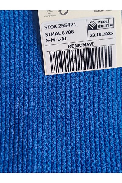 moda felinya Sax Blue Half Fisherman Ribbed Non-Warping Fabric Women's Body (Slim Fit)