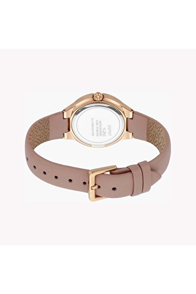 Esprit Women's Pink Leather Watch, Rose Gold Dial | Es1l181m0055