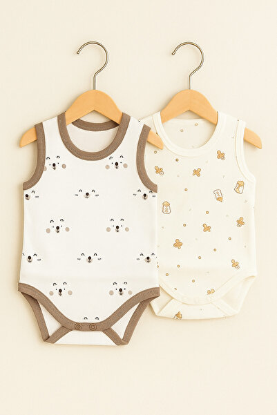 greenmoss 100% Cotton 2-Piece Baby Bodysuit