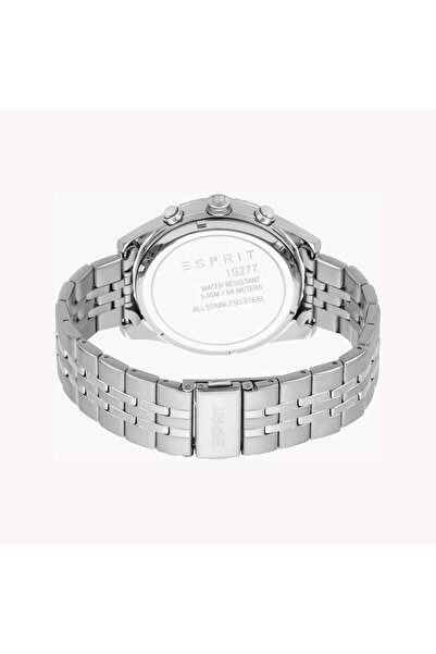 Esprit Men's Silver Stainless Steel Watch, Silver Dial | Es1g052m0045
