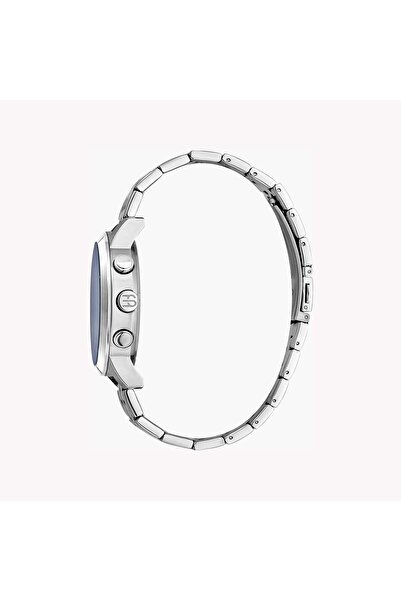 Esprit Men's Silver Stainless Steel Watch, Blue Dial | Es1g200m0025