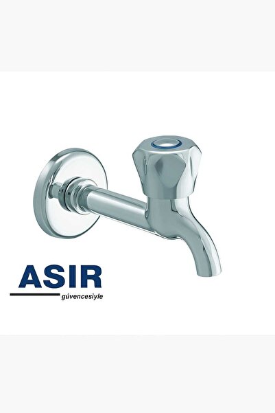 ASIR MUSLUK 5 Yıl Garantili Tekli Uzun Musluk Banyo Tuvalet Lavabo Tekli Musl...