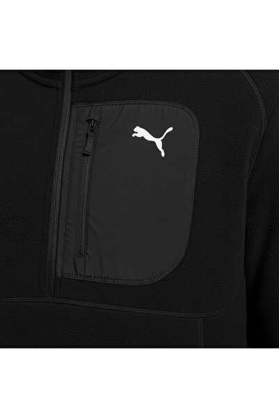 Puma Ανδρικό φούτερ με μισό φερμουάρ PUMATECH