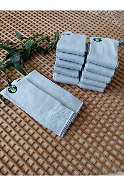 Rocks For Bamboo Burun Stitch-Free Stretch Fabric 12-Pack Transitional Men's Socks