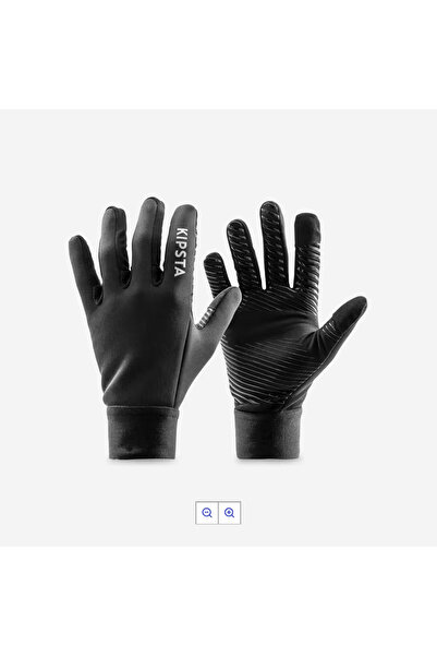 Decathlon Kipsta Adult Football Glove - Black - Keepdry Warm