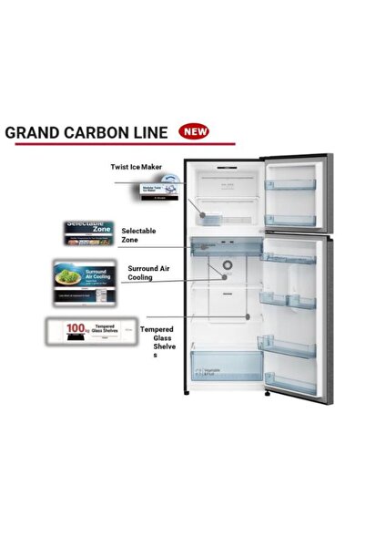 HITACHI 260L Gross Capacity Top Mount Double Door Refrigerator