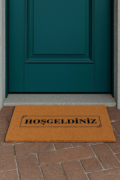 Valerine Life Velür Coco Textured Welcome Doormat for Front Door Outdoor 45X70Cm 27Ycm260104