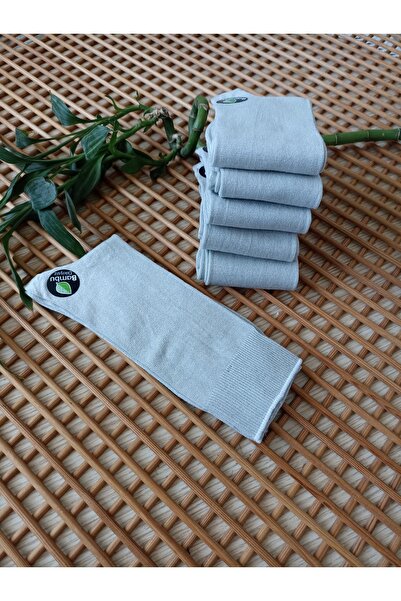 Rocks For Bamboo Burun Stitch-Free Stretch Fabric 6-Pack Transitional Men's Socks