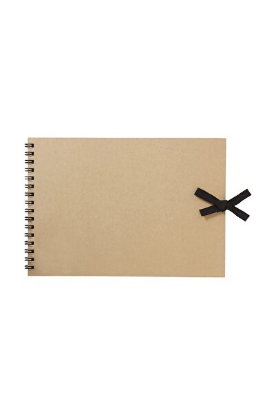 Muji Double Ring Sketchbook, 20 Sheets, F1, Beige